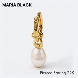マリアブラック ピアス レディース 100881YG MARIA BLACK アクセサリー チャチャ フープ GOLD バロックパール シングル ジュエリー ギフト プレゼント｜u-stream