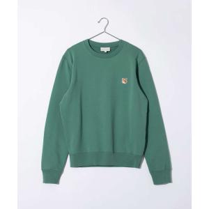 メゾンキツネ MAISON KITSUNE LM00301KM0001 スウェット FOX HEAD PATCH REGULAR SWEATSHIRT メンズ トップス 長袖 トレーナー S M L｜u-stream