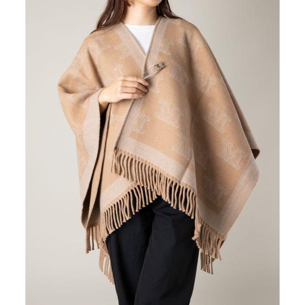 マックスマーラ Max Mara FRINE コート レディース アウター ケープ ポンチョ ウール...