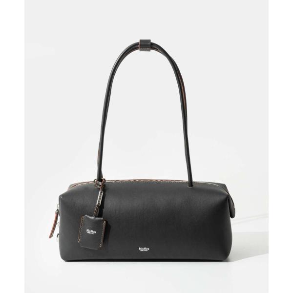 マックスマーラ Max Mara Natural leather bowler bag ホールドオー...