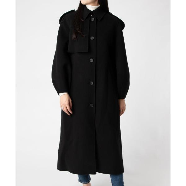 マッカージュ MACKAGE CEYLA Belted Light Wool Coat ベルト ライ...