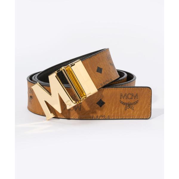 エムシーエム MCM MXB6AVI04 ベルト メンズ ファッション小物 リバーシブル サフィアー...