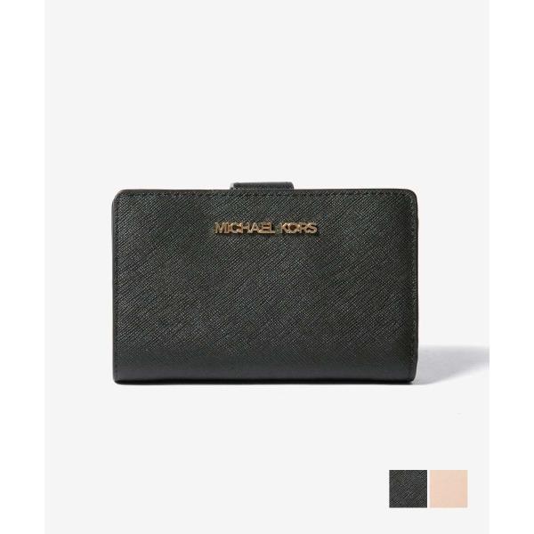 マイケルコース MICHAEL KORS Medium Crossgrain Leather Wal...