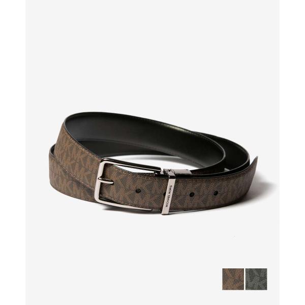マイケルコース MICHAEL KORS Reversible Logo and Leather B...