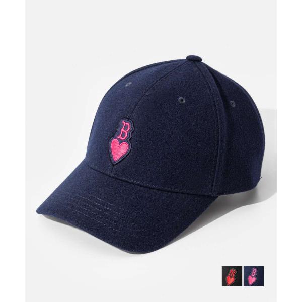 エムエルビーコリア MLB Korea Heart Wool Structured cap ハート ...
