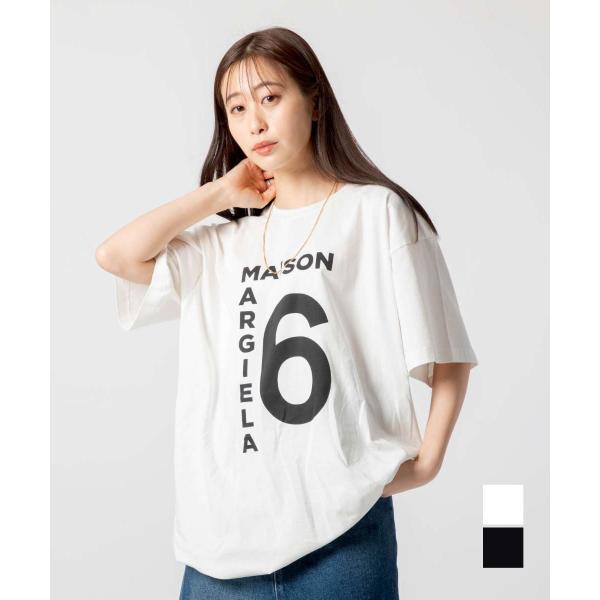 エムエム6 MM6 S52GC0249 S24311 Tシャツ レディース トップス メゾンマルジェ...