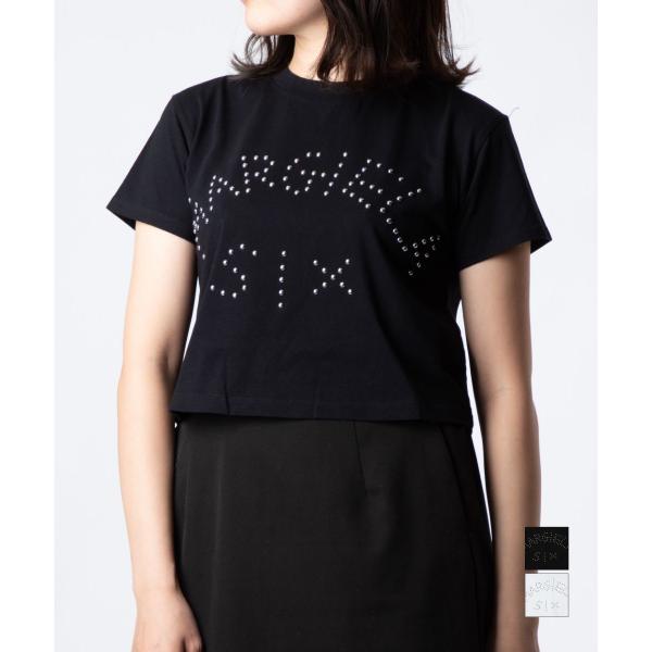 エムエム6 MM6 S62GD0121 S23588 Tシャツ レディース トップス メゾンマルジェ...