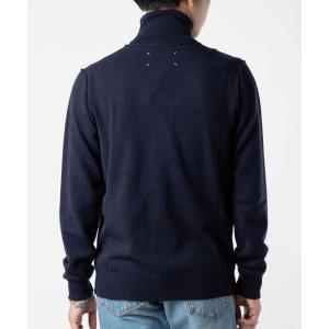 メゾン マルジェラ MAISON MARGIELA SI1HA0010 S17783 ニット PULLOVER メンズ トップス 長袖 ハイネック ジ エコカシミア セーター タートルネック｜u-stream