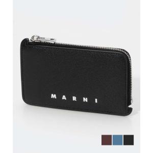 マルニ MARNI PFMI0036L1 LV520 カードケース メンズ ロゴ シンプル カード ホルダー レザー ビジネス コンパクト フラグメントケース｜u-stream