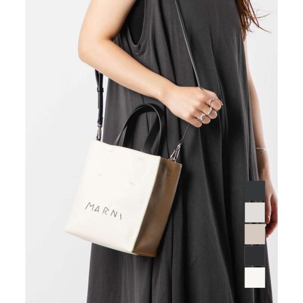 マルニ MARNI SHMP0040L3 P6533 トートバッグ MUSEO SOFT MINI ...