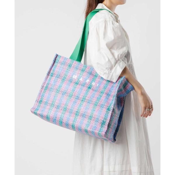 マルニ MARNI SHMP0078U5 P6744 トートバッグ LARGE BASKET レディ...