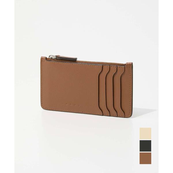 マルニ MARNI ZIPPED CARD CASE ジップドカードケース LEATHER CARD...