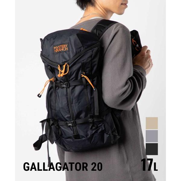 ミステリーランチ MYSTERY RANCH GALLAGATOR 20 メンズ レディース バッグ...
