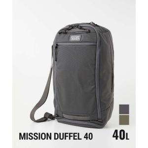 ミステリーランチ MYSTERY RANCH MISSION DUFFEL 40 バックパック メンズ バッグ ミッションダッフル 40 リュックサック アウトドア 登山 キャンプ 40L｜u-stream