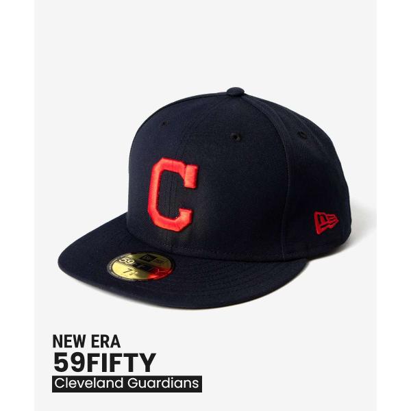 ニューエラ NEW ERA 59FIFTY 5950 MLB Cleveland Guardians...