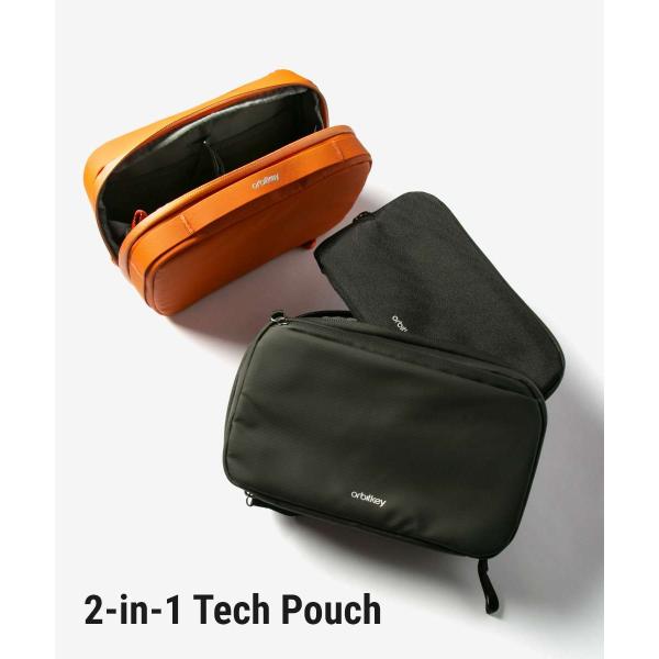 オービットキー Orbitkey 2-in-1 Tech Pouch テックポーチ WTP1 BLK...