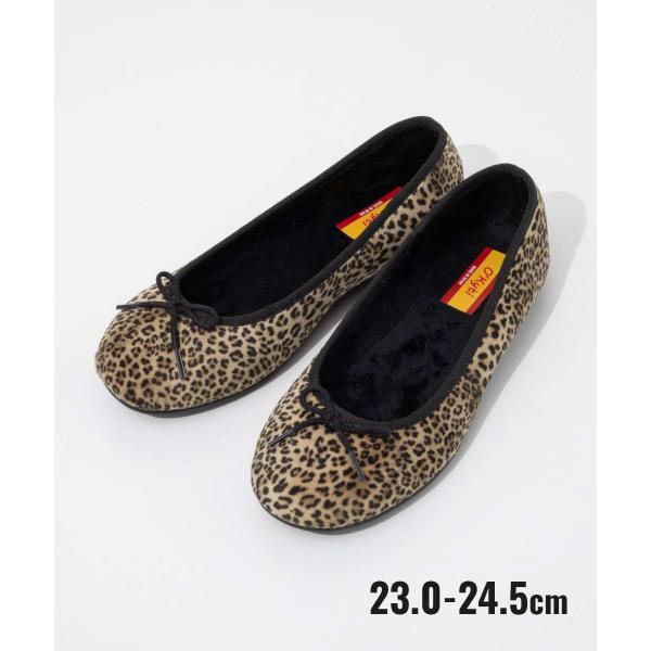 【正規品】オキティ O'Kyti LEOPARD BALLET SHOES レオパード バレエシュー...