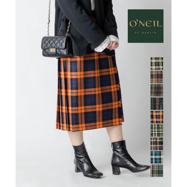 オニールオブダブリン O'NEIL OF DUBLIN 5073W スカート レディース 丈73cm...