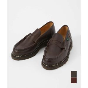 【良品】PARABOOT ランス ホワイトレザー 8(ローファー パラブーツ Paraboot（パラブーツ） Paraboot【パラブーツ】ローファー