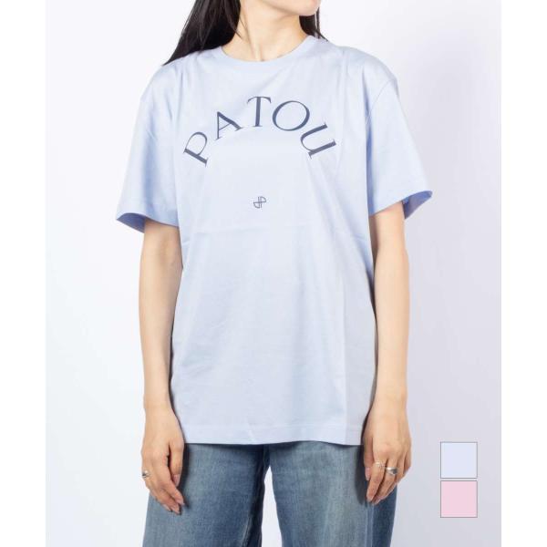 パトゥ PATOU JP TSHIRT オーガニックコットン ロゴ モノグラム Tシャツ JE136...