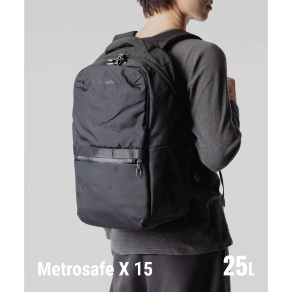 パックセーフ PACSAFE 30645100 バックパック X 25L Backpack メンズ ...
