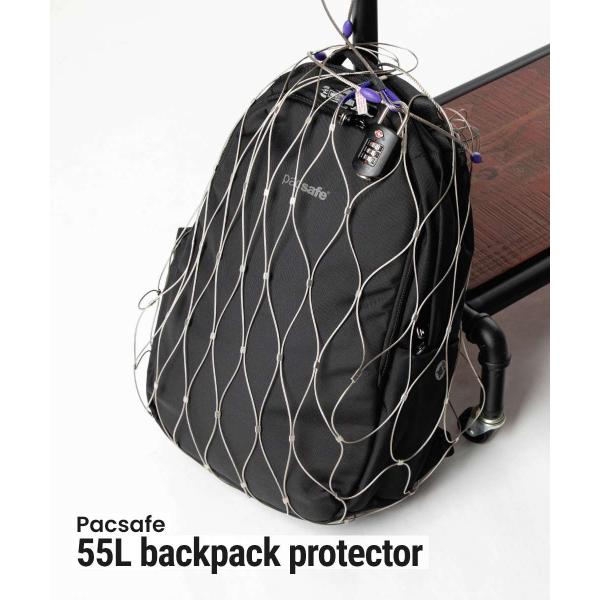 パックセーフ Pacsafe 55L backpack protector 盗難防止 バックパックプ...