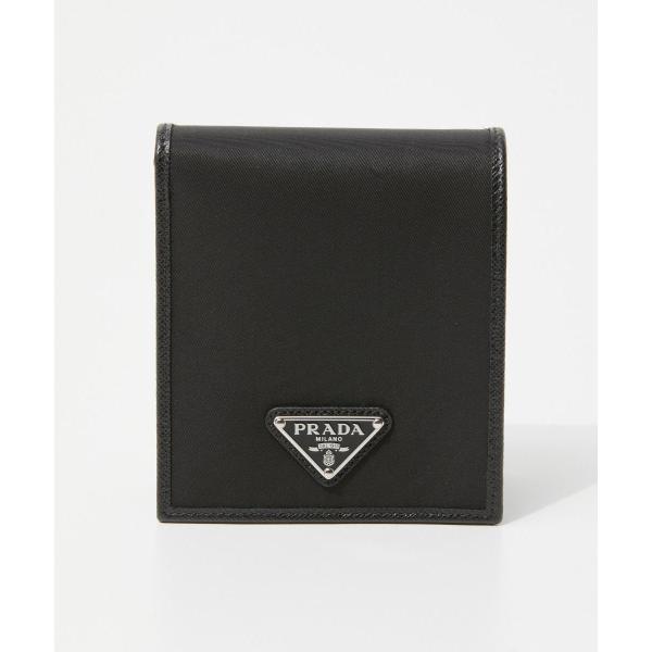 プラダ PRADA 2MO738 2DMH 二つ折り財布 RE-NYLON COMPACT WALL...