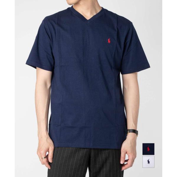 ポロ ラルフ ローレン POLO RALPH LAUREN Cotton Jersey V-Neck...
