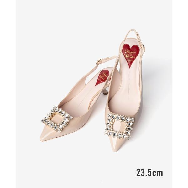 ロジェ ヴィヴィエ ROGER VIVIER VIRGULE STRASS BU SLING BAC...