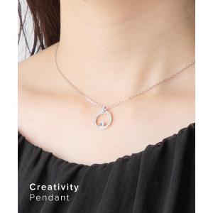 <未使用>constella Swarovski ネックレス　シルバー スワロフスキー SWAROVSKI ネックレス レディース Constella