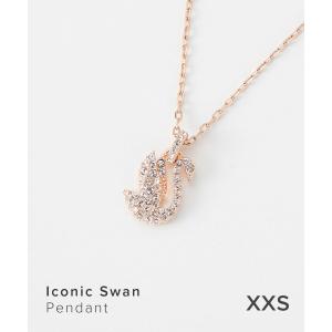 スワロフスキー swarovski 5647555 ネックレス Iconic Swan レディース アクセサリー アイコニック スワン ペンダント 小 ローズゴールドトーン ネックレス｜u-stream