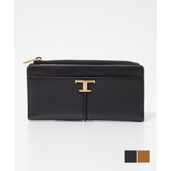トッズ TOD'S XAWTSKBS400 TLS 長財布 T タイムレス レディース ロングウォレ...