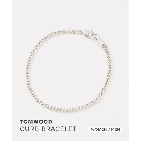 トムウッド TOM WOOD CURB BRACELET M カーブ ブレスレット ミディアム 10...