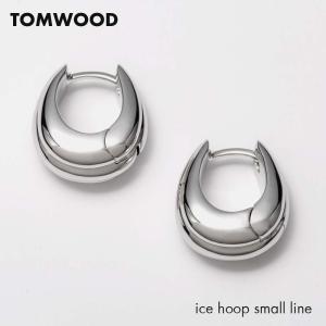 トムウッド TOM WOOD E40HSNA01 S925 ピアス アクセサリー ice hoop small line｜u-stream