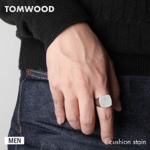 トムウッド TOM WOOD R74HRNA02 S925 リング メンズ アクセサリー 指輪 クッション サテン cushion satin スターリングシルバー 925 ジュエリー ギフト シンプル｜u-stream