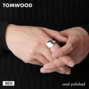 トムウッド TOM WOOD R74IDNA01 S925 リング メンズ アクセサリー 指輪 オーバル ポリッシュドリング シルバー925 oval polished ギフト プレゼント シルバー｜u-stream