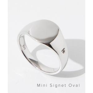 TOM WOOD（トムウッド） リング Mini Signet Oval ミニ シグネット