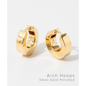 トムウッド TOM WOOD 100031 EAH76SNA01 S925-9K ピアス Arch Hoops Small Gold Polished メンズ レディース アクセサリー アーチ フープ スモール｜u-stream