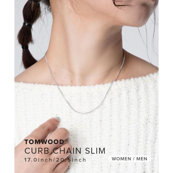 トムウッド TOM WOOD 100269 N0518ORC01 S925 ネックレス Curb C...