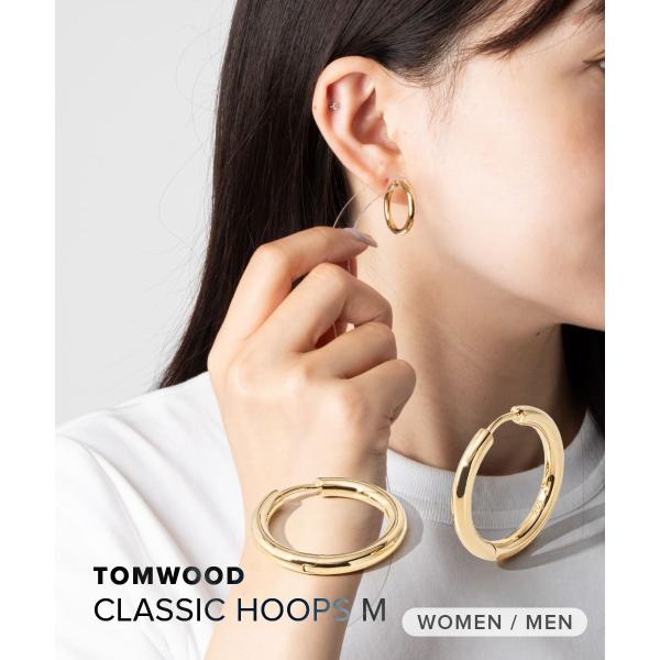 Tom Wood Tom Wood Classic Hoops Medium ピアス