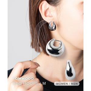 トムウッド TOM WOOD BAO HOOPS MEDIUM バオ フープ ミディアム 101289 ピアス ユニセックス アクセサリー シルバー 爆買