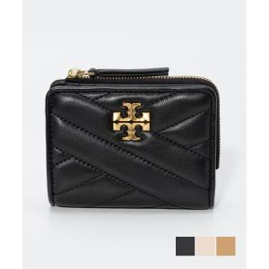 トーチカ　黒×ゴールド　二つ折り財布　 ririジッパー 美品 Tochca トーチカ ミニ財布 クロコ ラウンドZip 折財布 S