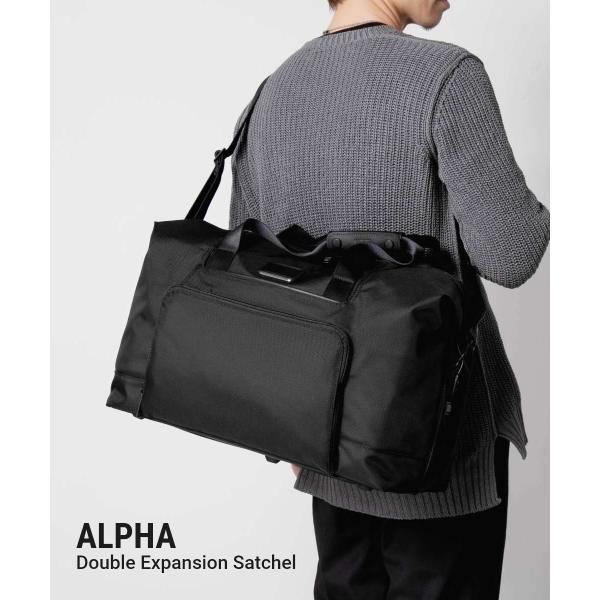 トゥミ TUMI ALPHA アルファ Double Expansion Satchel ダブル エ...