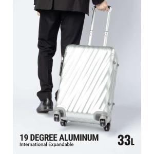 トゥミ TUMI 19 DEGREE ALUMINUM 19ディグリー アルミニウム International Expandable 4 Wheeled Carry-On 036872SLV2 33L 爆買