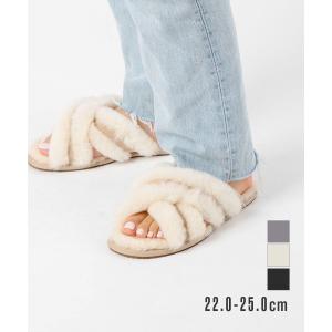 アグ UGG 1123572 サンダル スカッフィータ レディース シューズ スライドサンダル ファー SCUFFITA ロゴ 普段使い ルームシューズ スリッパ 22.0〜25.0cm｜u-stream