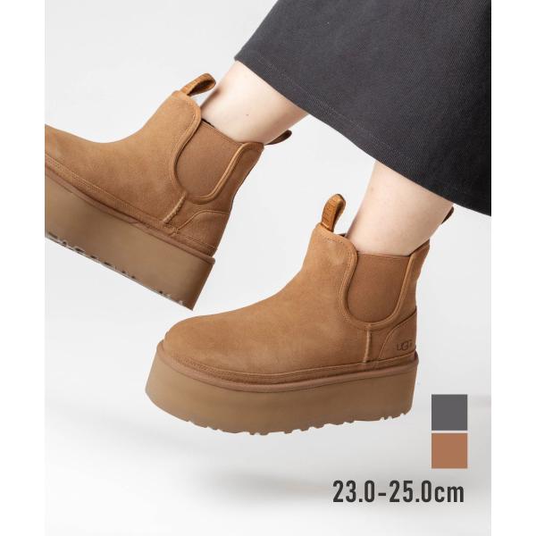 アグ UGG 1134526 ブーツ NEUMEL PLATFORM CHELSEA レディース シ...