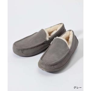 アグ UGG 1101110 モカシン M ASCOT メンズ シューズ M アスコット ボア ウー...