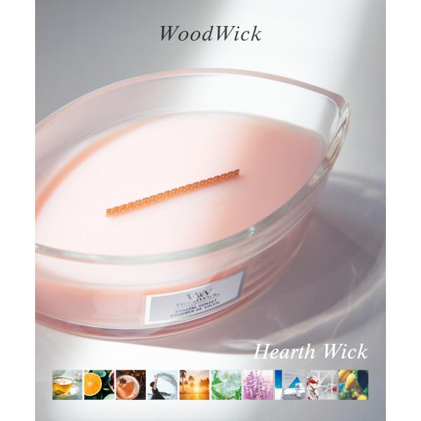 ウッドウィック WoodWick Hearth Wick キャンドル L ユニセックス アロマ 香り...