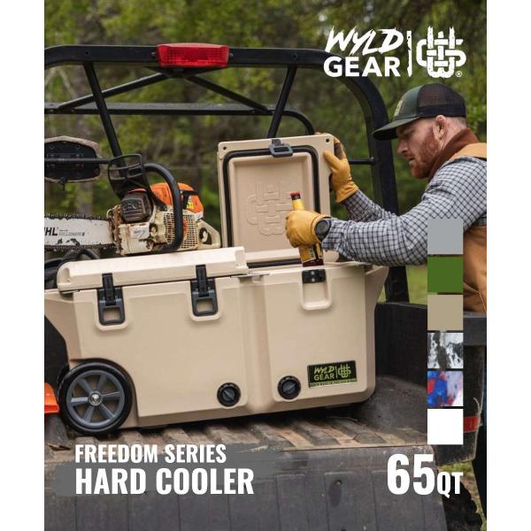 ワイルドギア WYLD GEAR ハードクーラー FREEDOM シリーズ 65 QT クーラー ユ...