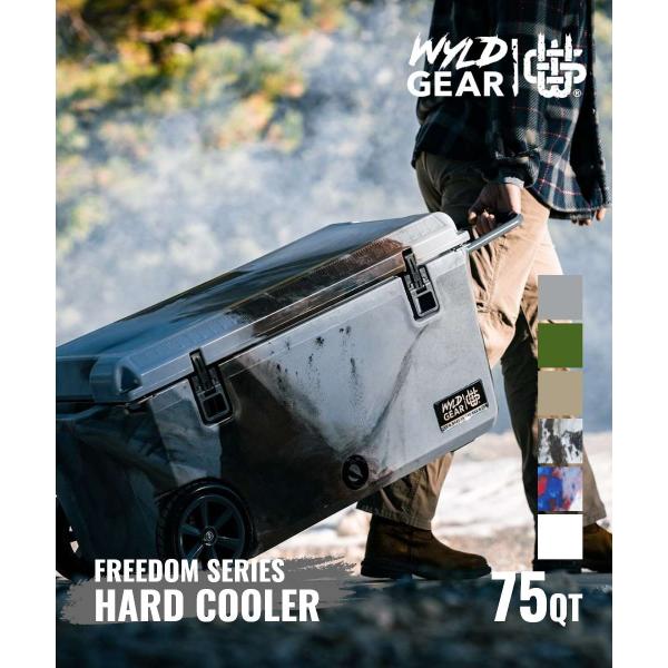 ワイルドギア WYLD GEAR ハードクーラー FREEDOM シリーズ 75 QT クーラー ユ...